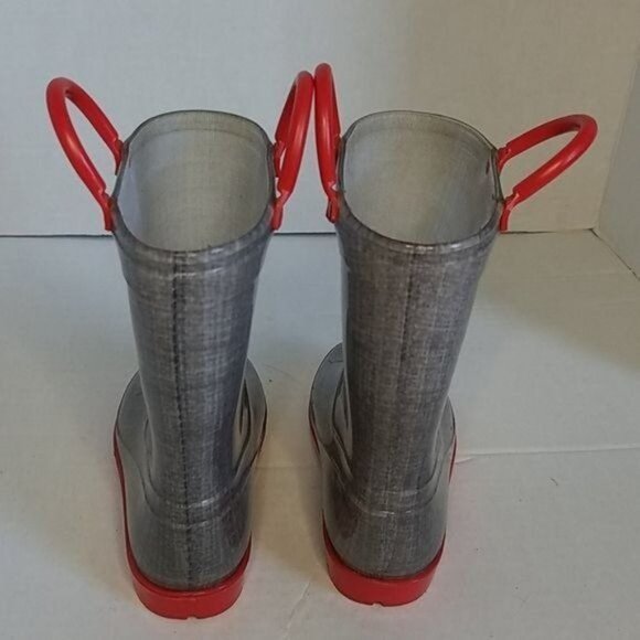 Koala Kid Boots Rain Galoshes Puddle Jumpers Hoppers Shoes Kids YOUTH Size 8 - Picture 4 of 11